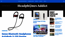 What Headphonesaddict.com website looked like in 2019 (5 years ago)