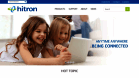 What Hitrontech.com website looked like in 2019 (5 years ago)