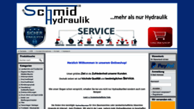 What Hydraulikmeister.de website looked like in 2019 (5 years ago)