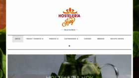 What Hosteleriahoy.es website looked like in 2019 (5 years ago)