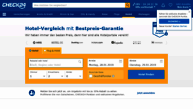 What Hotel.check24.de website looked like in 2019 (5 years ago)