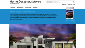What Homedesignersoftware.com website looked like in 2019 (5 years ago)