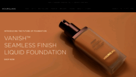 What Hourglasscosmetics.com website looked like in 2019 (5 years ago)