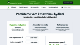 What Hypotecnibanka.cz website looked like in 2019 (5 years ago)