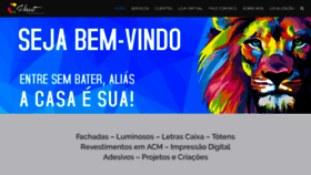 What Hautcomunicacaovisual.com.br website looked like in 2019 (5 years ago)