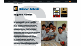 What Heinrich-schmid.com website looked like in 2019 (5 years ago)