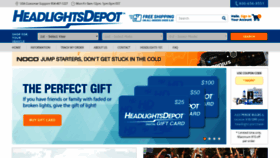 What Headlightsdepot.com website looked like in 2019 (5 years ago)