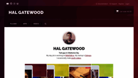 What Halgatewood.com website looked like in 2019 (5 years ago)
