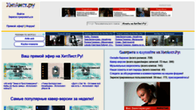 What Hit-list.ru website looked like in 2019 (5 years ago)