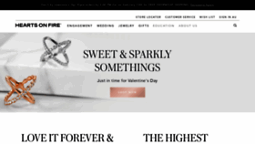 What Heartsonfire.com.au website looked like in 2019 (5 years ago)