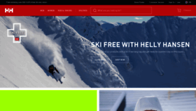 What Hellyhansen.com website looked like in 2019 (5 years ago)