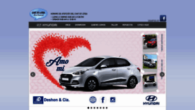 What Hyundai.com.ni website looked like in 2019 (5 years ago)