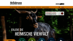 What Hellabrunn.de website looked like in 2019 (5 years ago)