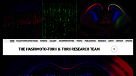 What Hashimototorii.org website looked like in 2019 (5 years ago)