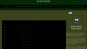 What Hahasports.net website looked like in 2019 (5 years ago)