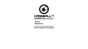 What Handball7.com website looked like in 2019 (5 years ago)