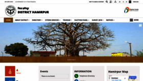 What Hamirpur.nic.in website looked like in 2019 (5 years ago)