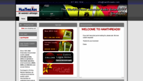 What Hamthreads.com website looked like in 2019 (5 years ago)