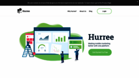 What Hurree.co website looked like in 2019 (5 years ago)