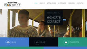 What Highgateconnect.com website looked like in 2019 (5 years ago)