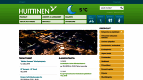 What Huittinen.fi website looked like in 2019 (5 years ago)