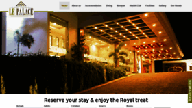 What Hotelchennailepalace.com website looked like in 2019 (5 years ago)