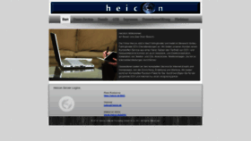 What Heicon.de website looked like in 2019 (5 years ago)