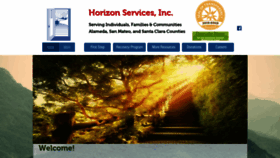 What Horizonservices.org website looked like in 2019 (5 years ago)