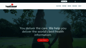 What Healthwise.org website looked like in 2019 (5 years ago)