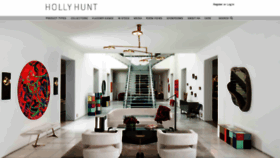 What Hollyhunt.com website looked like in 2019 (5 years ago)