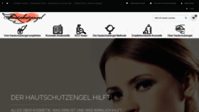 What Hautschutzengel.de website looked like in 2019 (5 years ago)