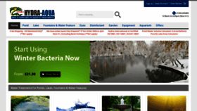 What Hydra-aqua.com website looked like in 2019 (5 years ago)