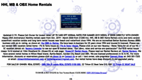 What Hhihomerentals.com website looked like in 2019 (5 years ago)