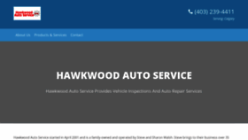 What Hawkwoodautoservice.ca website looked like in 2019 (5 years ago)