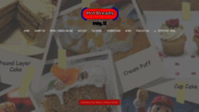 What Hotbreadsirving.com website looked like in 2019 (5 years ago)