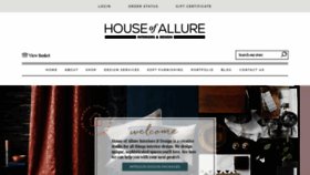 What Houseofallure.com.au website looked like in 2019 (5 years ago)