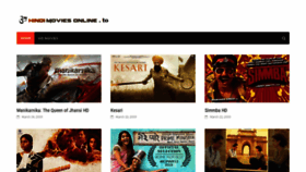 What Hindimoviesonline.to website looked like in 2019 (5 years ago)