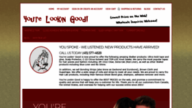 What Hairtape.com website looked like in 2019 (5 years ago)