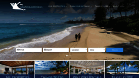 What Hawaii-beachhomes.com website looked like in 2019 (5 years ago)