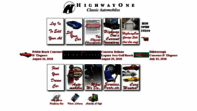 What Highwayone.com website looked like in 2019 (5 years ago)