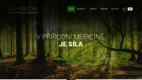 What Hrdlickovamedicina.cz website looked like in 2019 (5 years ago)