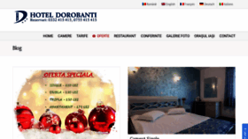 What Hoteldorobanti.ro website looked like in 2019 (5 years ago)