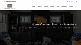What Homedesign2sell.com website looked like in 2019 (5 years ago)