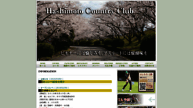 What Hashimoto-cc.jp website looked like in 2019 (5 years ago)