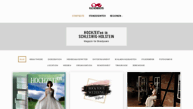 What Hochzeit-in-sh.de website looked like in 2019 (5 years ago)