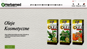 What Herbamed.pl website looked like in 2019 (5 years ago)