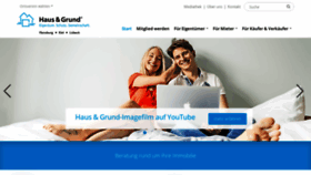 What Haus-und-grund-ostsee.de website looked like in 2019 (5 years ago)