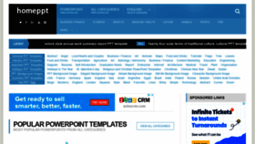 What Homeppt.com website looked like in 2019 (5 years ago)