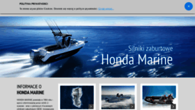 What Hondamarine.pl website looked like in 2019 (5 years ago)