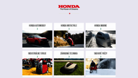 What Honda.sk website looked like in 2019 (5 years ago)